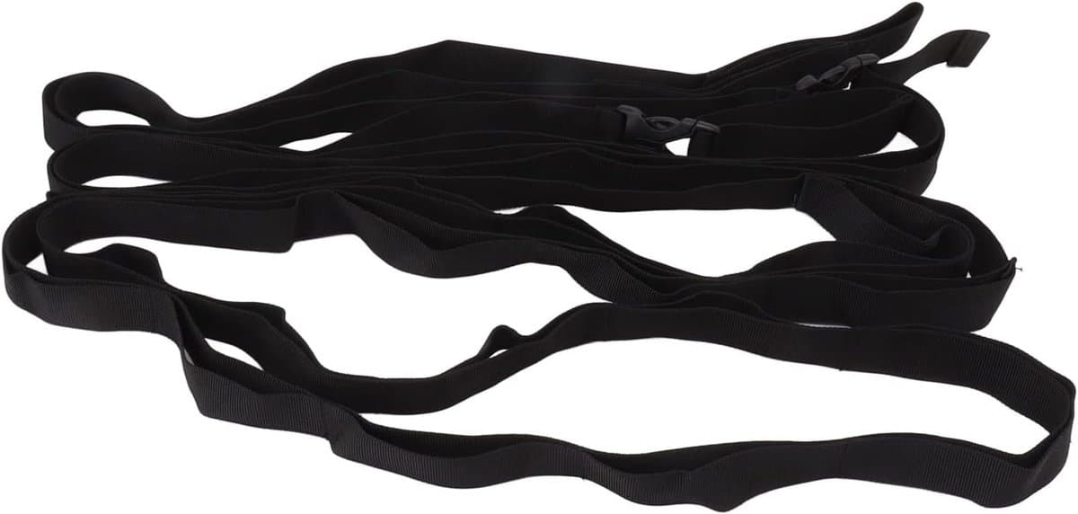 Kledinglijn Touw - Draagbare Waslijn - Buiten Droge Kleding - Verstelbare Lengte - 167 Gram - Zwart — afbeelding 1