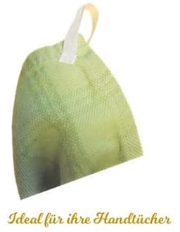 band wasband 8mm x 5m wit 100% katoen bijv. voor handdoek hanger katheterband — thumbnail 2