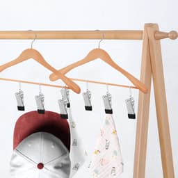 20 stuks- wasknijpers-wasknijpers Metaal -wasknijpers groot-wasknijpers Roestvrij staal -Strandhanddoekclips- Quiltclips-Strandlaken Knijpers -Winddicht-Handdoekknijpers-Voor Strandlaken, Beddengoed En Dikke Kleding-Zwart — thumbnail 2