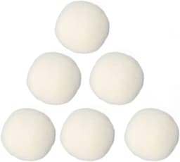Ball, 6 Stuks Wol Dryer Balls Adsorbeert Onzuiverheden Vermindert Statische Elektriciteit Hoge Dichtheid Ontvochtiging voor Thuis (4cm) — thumbnail 2