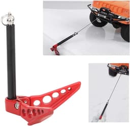 RC Auto Anker - Metaal Anker - Terrein Overwinnen - Verhoogt Authenticiteit - 9 x 6 x 2 cm - Rood — thumbnail 3