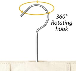 Wasknijper Tas - Opberg Organizer - Wasknijpers Houden - 360 Graden Haak - Grote Capaciteit - Zoals Getoond — thumbnail 4