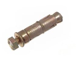 Losse Anker Bouten - Bevestigingsbouten - Zware Bevestigingen - Roestbestendig - M8 x 60mm - Geel Verzinkt