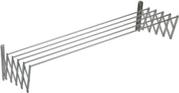 Solidchoice - Uittrekbare Wandmontage Aluminium Waslijn 110 cm — thumbnail 1