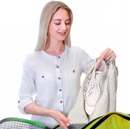 Waszak voor het wassen van schoenen - Verhoogde binnenwrijving met zachte borstel - Wit — thumbnail 5