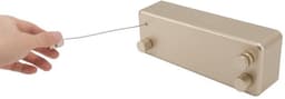 Waslijn Uittrekbaar 4,2 m - Wanddroger - Roestvrij Staal - Compact - 30 kg Draagkracht - Inclusief Bevestigingsmateriaal - Droogrek — thumbnail 5