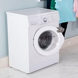 Dailygoods - Dailygoody - Wasmachine Deurstopper - Siliconen Deur Prop - Goede Ventilatie - Wit en Grijs - Ondersteuning voor Wasmachine en Droger - 2 Stuks — thumbnail 2