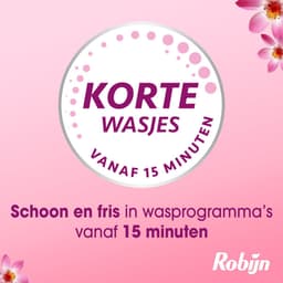 6 x Robijn – Vloeibaar Wasmiddel – Advanced Quickwash Sunset Bloom – Pro-Speed Technologie - 837 ml - Snel Wasmiddel - 15 Minuten Was - Vloeibaar Wasmiddel - Frisse Geur - Korte Wasprogramma — thumbnail 2