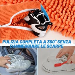 Herbruikbare Schoenwaszakken 3-Pack van Microfiber met Onzichtbare Rits voor Sportschoenen en Netjeschoenen, Ideaal voor Wassen en Bescherming — thumbnail 5