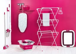 6-Bar Radiator Droogrek - Opvouwbaar en Compact voor Handdoeken en Kleding — thumbnail 3