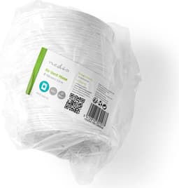 Nedis PVC Luchtafvoerslang - 100 mm - 3.00 m - Geschikt voor: Luchtventilatie / Wasdrogers - Wit — thumbnail 3