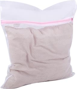 Urban Living Waszakken XXL size voor delicaat wasgoed - 2x - lingerie/bh waszak - wit - 38 x 48 cm — thumbnail 3