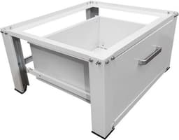 IVOL Wasmachine Verhoger met Lade - Wit - Wasmachine opbouwmeubel - ook geschikt voor droger — thumbnail 1