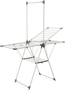 Five Wasrek/droogrek - metaal - 158 x 69 x 180 cm - staand/inklapbaar - met overhemdenrek — thumbnail 2