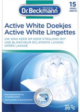 Dr. Beckmann Active White Sheets 15 stuks per verpakking - Voordeelverpakking - 2 stuks — thumbnail 2