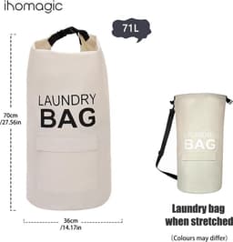 Beschikbaar materiaal met anti-slip handgrepen, aan de muur waar je aan moet hangen, moet je de hanger omhoog trekken (beige) — thumbnail 4