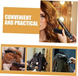 Kappersklemmen Set - Haarclips Styling - Haar Stylen - Professioneel Gebruik - 14 cm Lengte - Zwart — thumbnail 4
