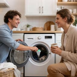 Huisdierhaarverwijderaar Wasmachine - Pluizen Vanger - Schoon Wassen - Herbruikbaar Ontwerp - 6 Stuks - Gemengde Kleuren — thumbnail 4