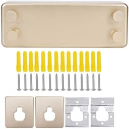 Dailygoods - Dailygoody - Intrekbare waslijn - Uitschuifbare waslijn - Modern en eenvoudig te installeren - Goud - Ideaal voor balkon en badkamer - Maximaal 4,2 m .. — thumbnail 1