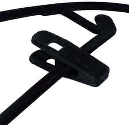 Dailygoods - Set van 20 Antislip Flock Hangerclips — thumbnail 2