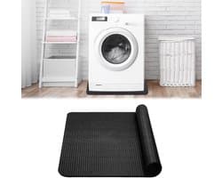 Anti-vibratie mat voor wasmachine en droger, rubberen vloerbescherming, 60 x 60 cm, trillingsdemper, onder-koelkast mat, geluidsisolatie