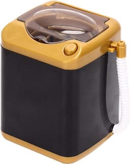 Elektrische Mini Wasmachine Automatische Make-up Borstelreiniger - Kinderen Speelgoed - Make-up Sponzen (Goud) — thumbnail 3