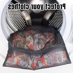 Set van 6 wasnetten voor delicate kleding, duurzame waszakken, ideaal voor de wasmachine en bescherming van kleding. — thumbnail 3