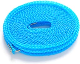 Waslijn - Wasdraad - Buiten Droge Kleding - Winddicht Stabiel - 8 Meter - Blauw — thumbnail 1