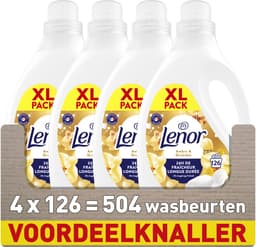 Lenor Wasverzachter - Amber & Orchidee - 4 x 126 Wasbeurten — thumbnail 1