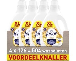 Lenor Wasverzachter - Amber & Orchidee - 4 x 126 Wasbeurten