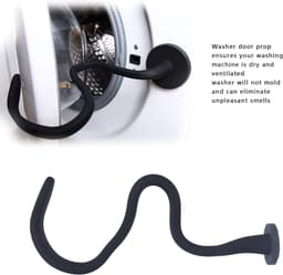 Wasmachine Deurhouder - Magnetische Steun - Ventilatie Machine - Verstelbare Hoek - 43 cm Lengte - Zwart — thumbnail 3