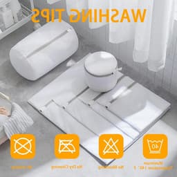 Set van 6 Herbruikbare Wasnetten met Rits voor de Wasmachine, Duurzame Mesh Waszakken voor Kleding, Ondergoed en Sokken (60x60/60x50/50x40/40x30/30x20/15) — thumbnail 5
