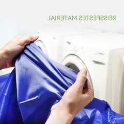 Grote Waszakken met Trekkoord 60x80cm - 2 Stuks Vouwbare Opbergzakken voor Kleding, Speelgoed en Campinggebruik — thumbnail 2