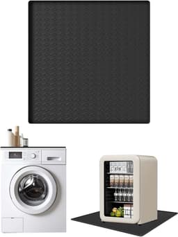 Herbruikbare Druppelbak 60x60 cm, Silicone Mat voor Koelkast, Wasmachine en Wijnkasten, Antislip en Waterdicht — thumbnail 1