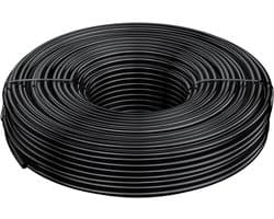 30M Drip Pipe 4-6MM, Lege Distributiepijpen voor Drip Irrigatiesystemen, Zwarte PVC Micro Drip Lijn voor Tuinbewatering, Drip Irrigatie Onderdelen en Tuinaccessoires