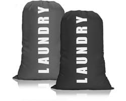 Allecto - Waterproof Laundry Bag - Opbergzak - Groot formaat - 24 x 36 inches - Reis waszak - Voor thuis en camping - 2 stuks