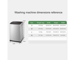Wasmachinehoes - Beschermhoes Apparaat - Apparaat Beschermen - Waterdicht Oxford Weefsel - XL - Dierenprint