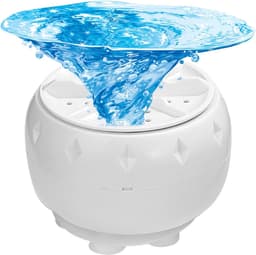 carmdering - Draagbare Ultrasone Wasmachine - Compacte Ultrasone Wasautomaat - Reiswasmachine - Automatische Turbine Technologie - USB Oplaadbaar - Duurzaam Plastic - Geluidsarm Ontwerp - Ideaal Voor Onderweg - 1 Stuk — thumbnail 1