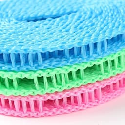 Waslijn - Drogende Lijn - Kleding Drogen - Winddicht Ontwerp - 5 Meter - Blauw — thumbnail 3