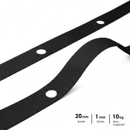 Waslijn met Hangers - Reis Waslijn - Droog Kleding - Inklapbaar en Compact - 3.5 Meter Lang - Zwart — thumbnail 4