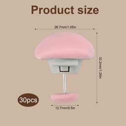 Dailygoods- Dekbedovertrekset 30 stuks - Dekbedclips voor dikke dekbed - Quiltbevestiging - Robuuste deknaalden - Voor dekbedden en lakens - 32 x 26 mm — thumbnail 4