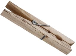 Bamboe wasknijpers - 240x - hout - 7 cm — thumbnail 2