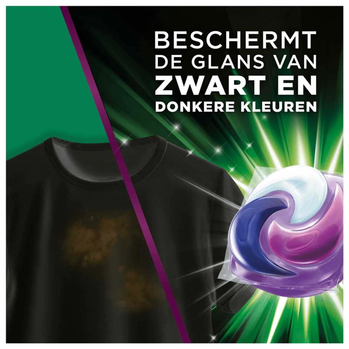 Ariel 4in1 Wasmiddel Pods Revitablack - 4 x 15 stuks - Voordeelverpakking — afbeelding 1