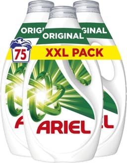 Ariel Vloeibaar Wasmiddel Original 25 Wasbeurten - 3 x 1,125 liter - Voordeelverpakking — thumbnail 5