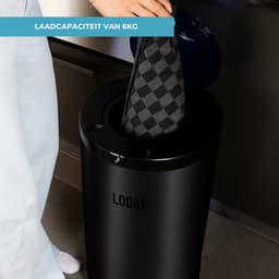 Lodgy® - Centrifuge - Droogzwierder - Centrifuge voor Wasgoed - Mini Wasdroger - Zwart — thumbnail 3