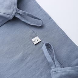 100% Linnen Waszak Deurhangend 70 x 50 cm Donkerblauw — thumbnail 5