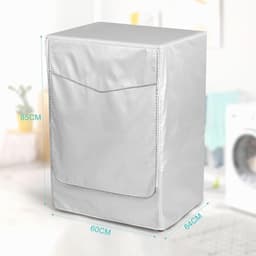 Hoesje voor wasmachine en droger voor buitengebruik, waterdicht, dikke wasmachinehuls, betere binnenkant, UV-bestendig, stofafweerend — thumbnail 3