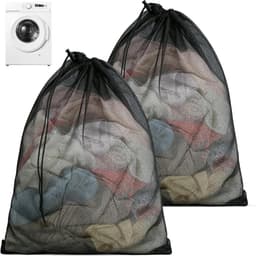 XXL waszakken voor wasmachine, 40 x 50 cm, herbruikbare wasnetten met ritssluiting voor ondergoed, sokken en vuile was, ideaal voor reizen en thuisgebruik — thumbnail 1