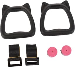 1set Verstelbare Gymnastiekringen Voor Jongen Meisje Professionele Fitnessringen Met Schouderbanden Voor Thuis Sport Voor Training Coördinatie — thumbnail 1