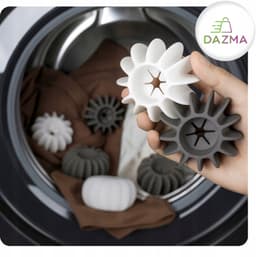 Wassende ballen voor de wasmachine, 4 stuks, verwijdert haar en pluis — thumbnail 4